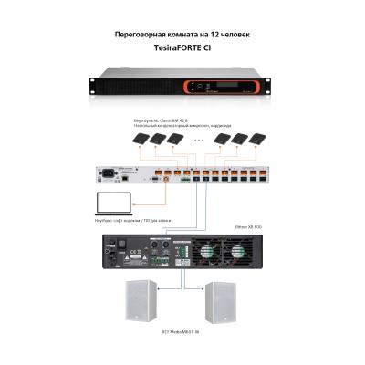 BIAMP TesiraFORTE 12-1